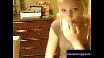 Fingering Blonde Webcammer, Free Amateur Porn 4d