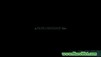 Nuru massage Sex with Busty Japanese Babe 23