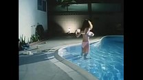 Shadows Run Black: Sexy Topless Skinny Dipping Brunette