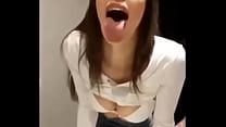 Rich blowjob with cum in mouth