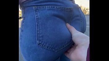 Big Soft Ass Being Groped In Jeans