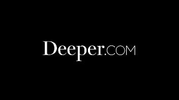 Deeper.Hippy Kelsi Monroe shows businessman the wild life