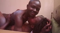 Kenyan stepbrother teaching stepsister how to fuck