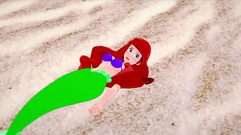 I found Ariel on the beach ! POV | the little mermaid